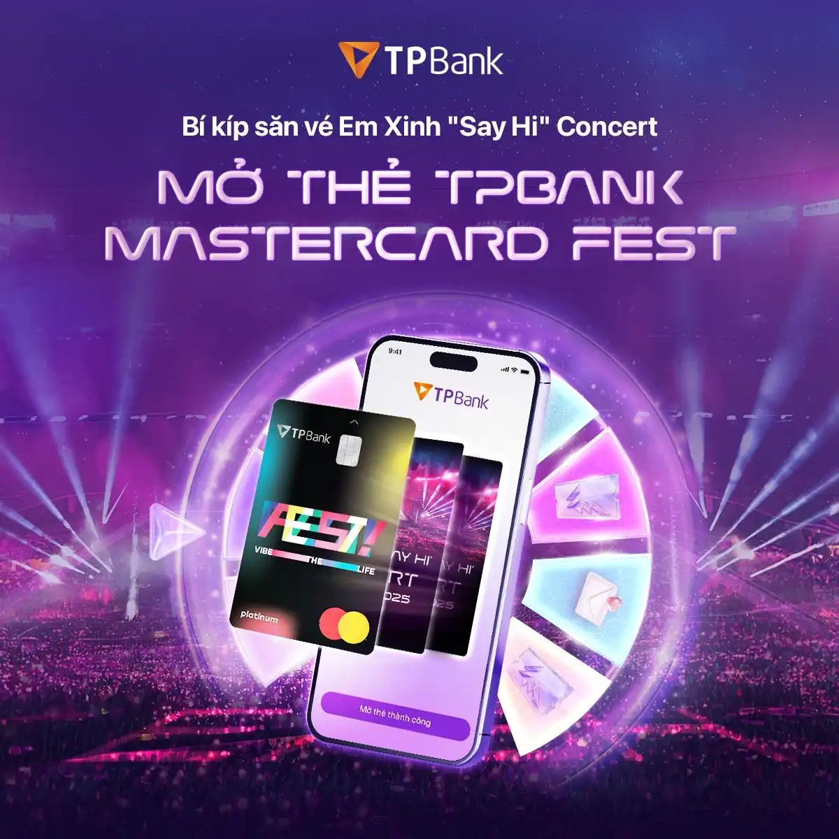 Mastercard FEST của TPBank – chiếc thẻ “chân ái” cho hội mê giải trí