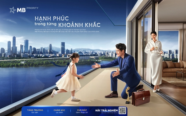 Ngân hàng không nói về tiền: MB Priority định nghĩa “Hạnh phúc” cho tài chính cao cấp